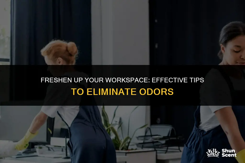 how to get odors out of work