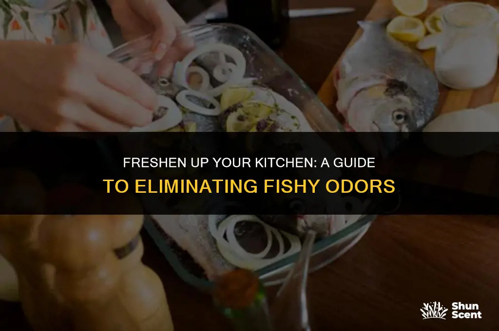 how to get of fishy odors in the kitchen