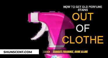 Removing Stubborn Perfume Stains from Clothes