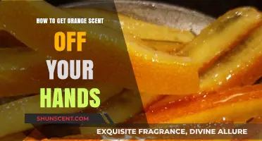 Quick Fixes: Removing Orange Scent from Your Hands Easily