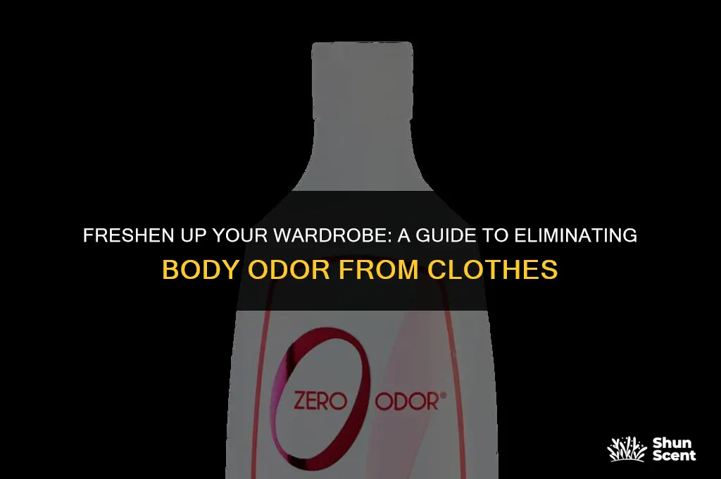 how to get out body odor smell in clothes