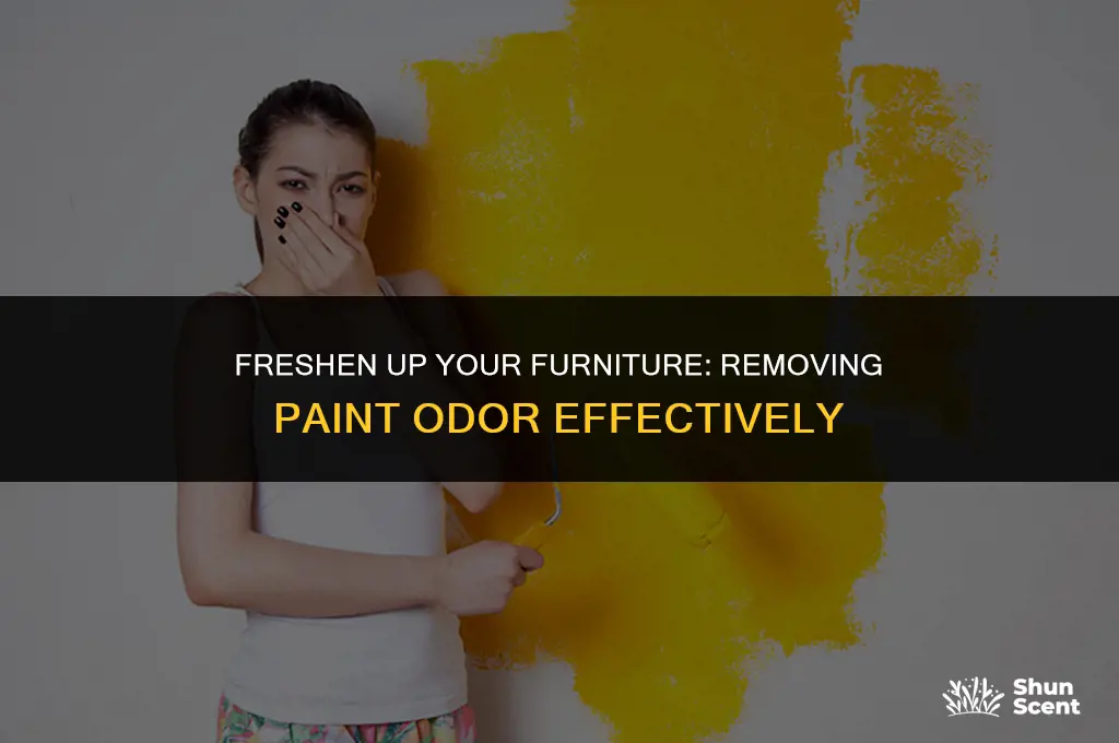 how to get paint odor off painted furniture