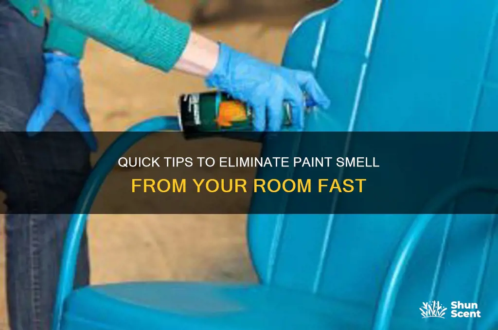how to get paint scent out of room