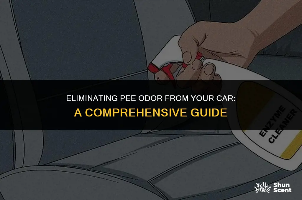 how to get pee odor out of car