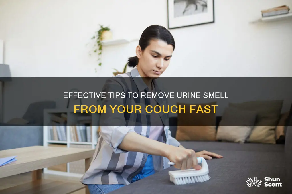 how to get pee scent out of couch