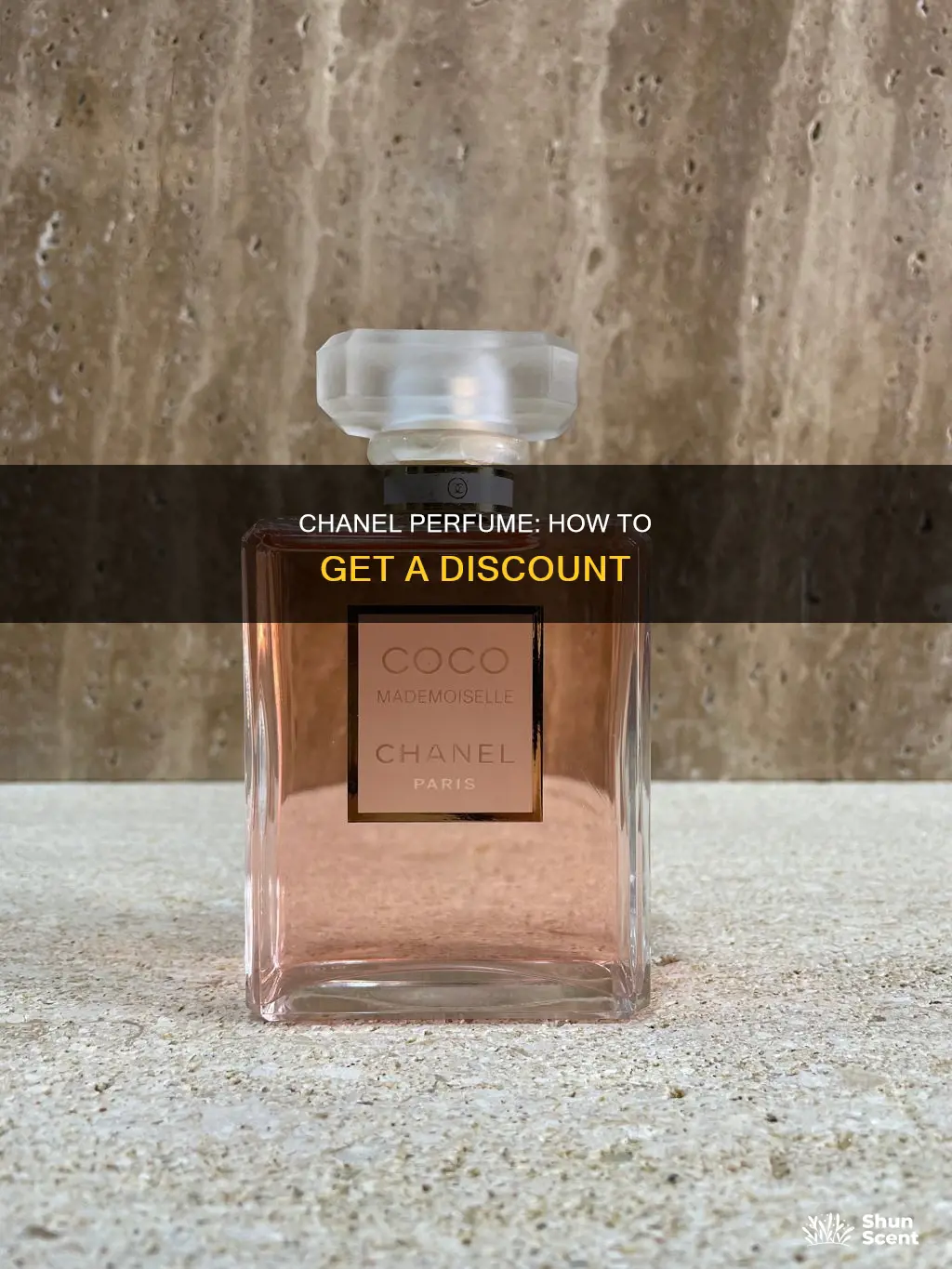 how to get percentage off from chanel perfume