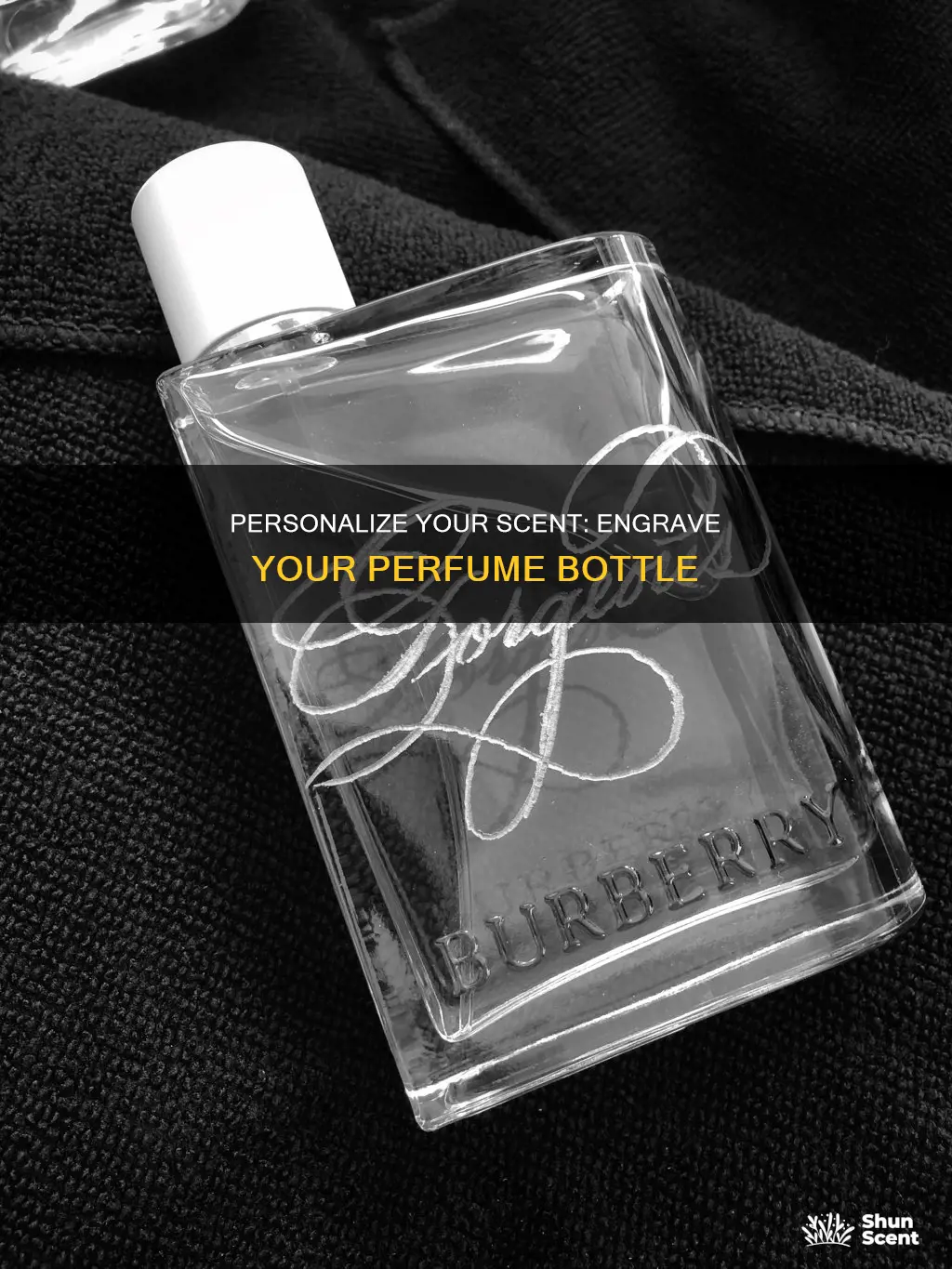 how to get perfume bottle engraved