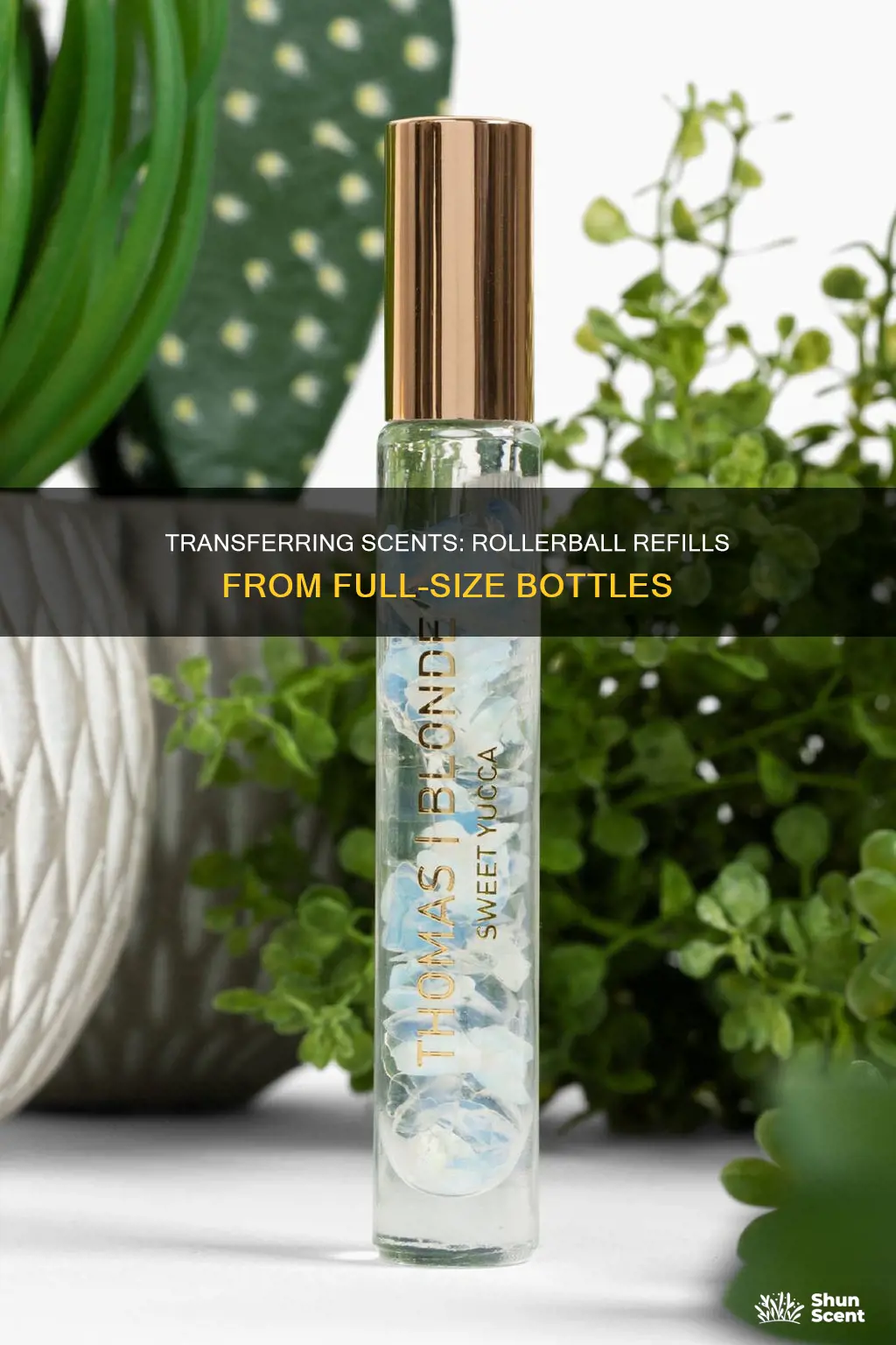 how to get perfume in a rollerball