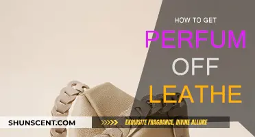Leather Care: Removing Perfume Stains from Leather