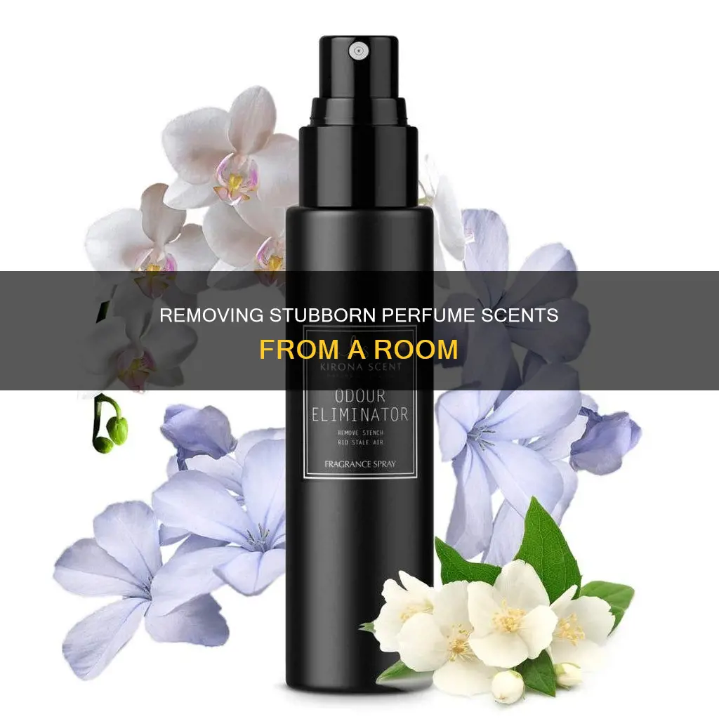 how to get perfume out of a room