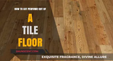 Removing Perfume Stains from Tile Floors