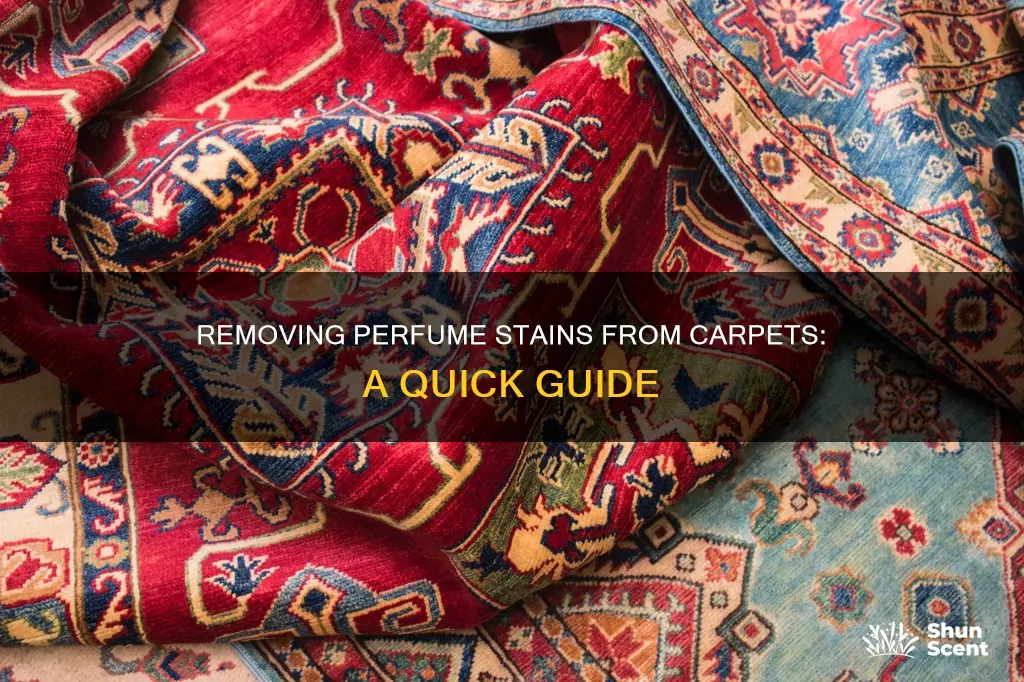 how to get perfume out of carpet