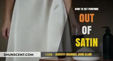 Removing Perfume Stains from Satin: A Quick Guide