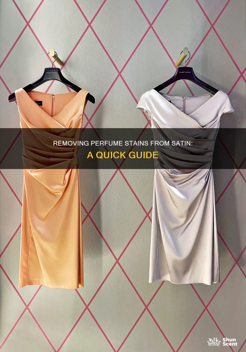 how to get perfume out of satin