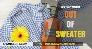 Easy Ways to Remove Perfume Stains from Sweaters