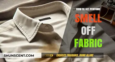 Removing Stubborn Perfume Stains and Scents from Fabric