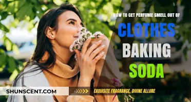 Eliminate Perfume Scents from Clothes with Baking Soda