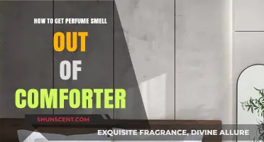 Remove Stubborn Perfume Scents from Your Comforter