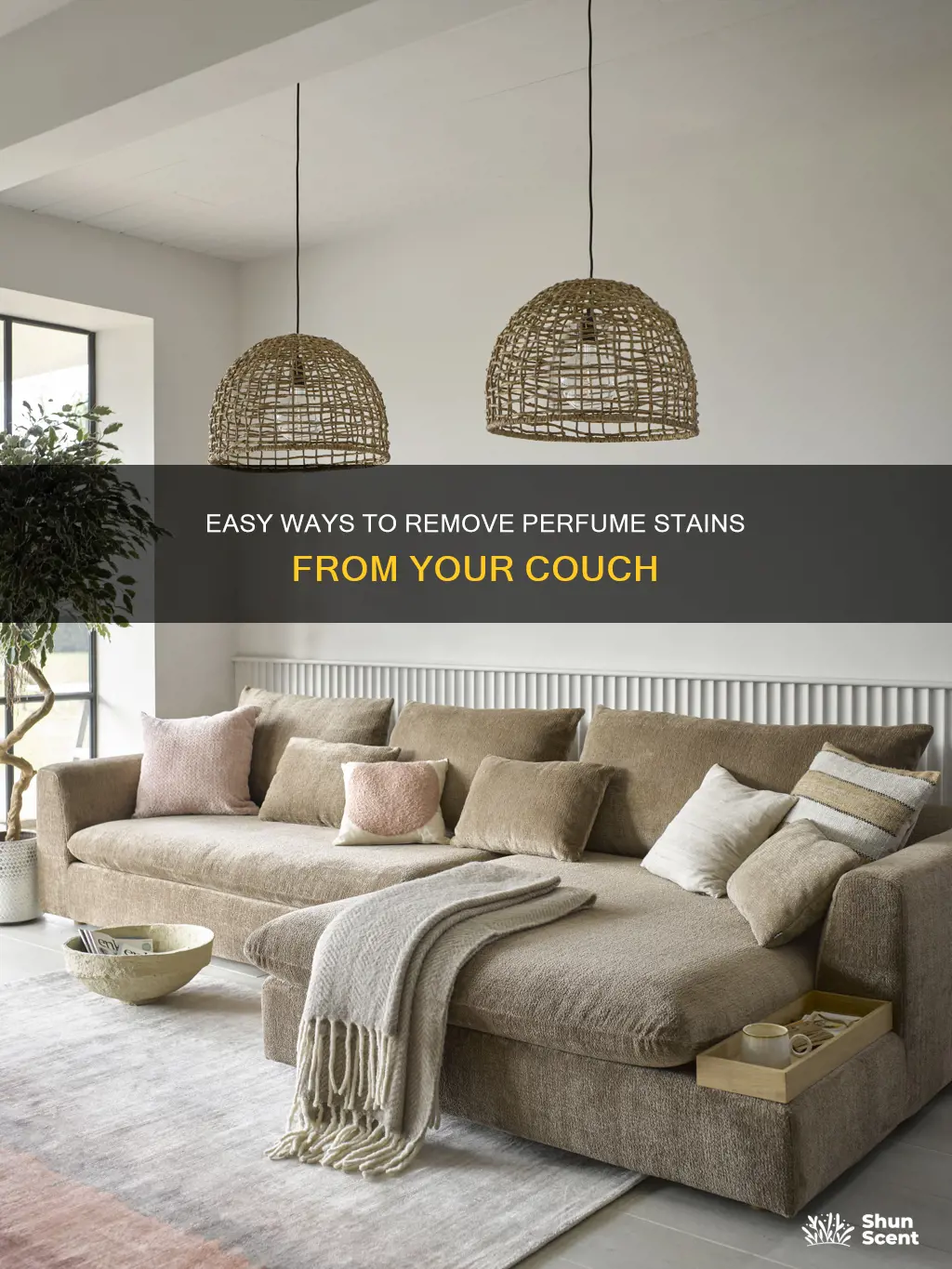 how to get perfume smell out of couch
