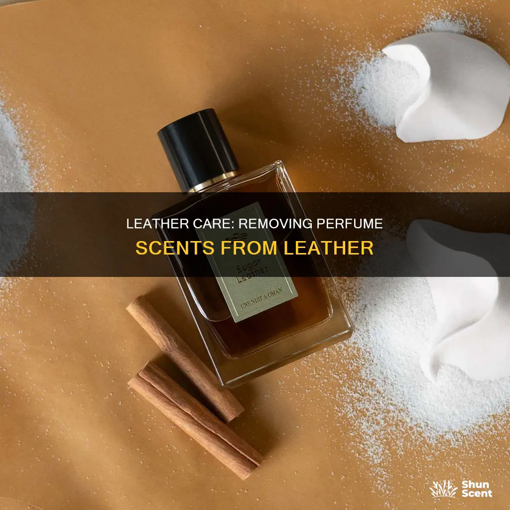 how to get perfume smell out of leather