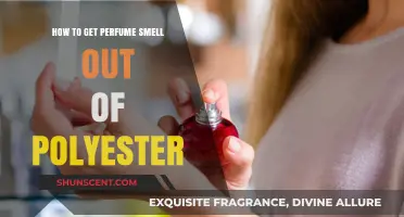 Eliminating Stubborn Perfume Stains from Polyester Fabrics