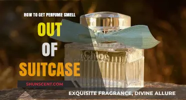Remove Lingering Perfume Scents from Your Suitcase