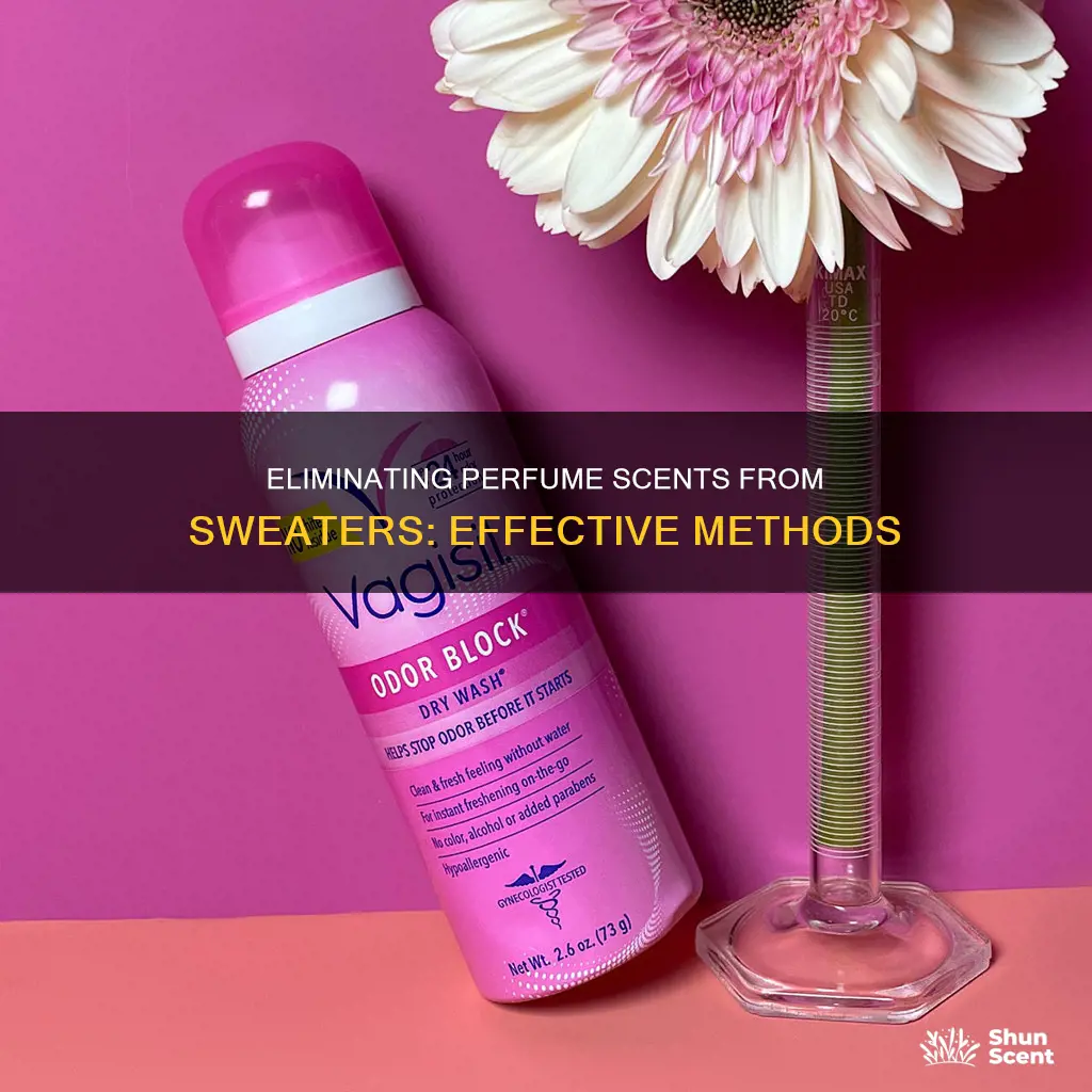 how to get perfume smell out of sweater