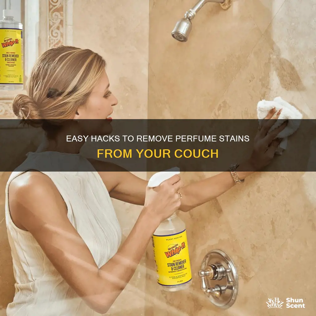 how to get perfume stain out of couch