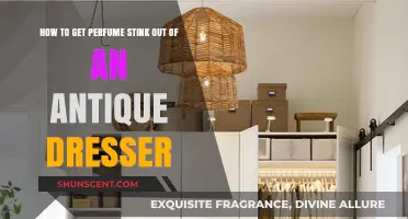 Removing Perfume Odor from Antique Dressers