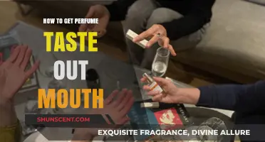 Get Rid of Lingering Perfume Taste in Your Mouth