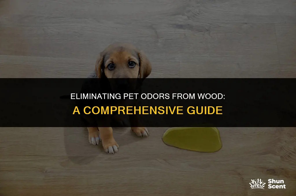 how to get pet odor out of wood