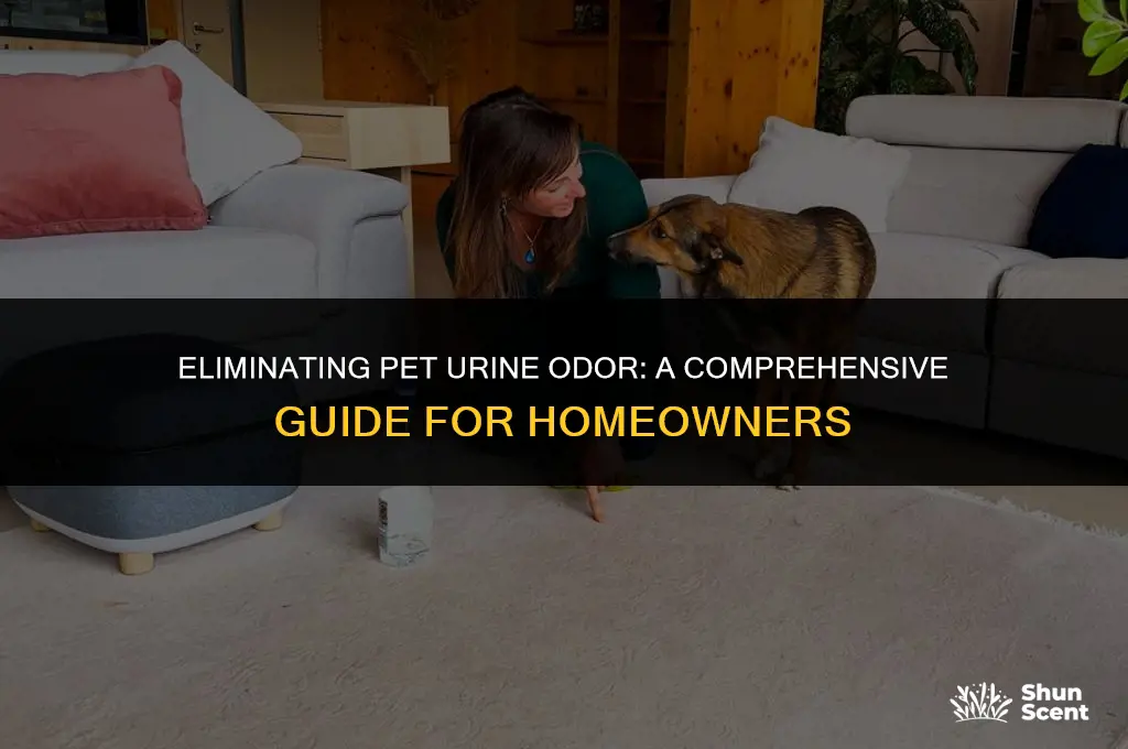 how to get pet urine odor out of house