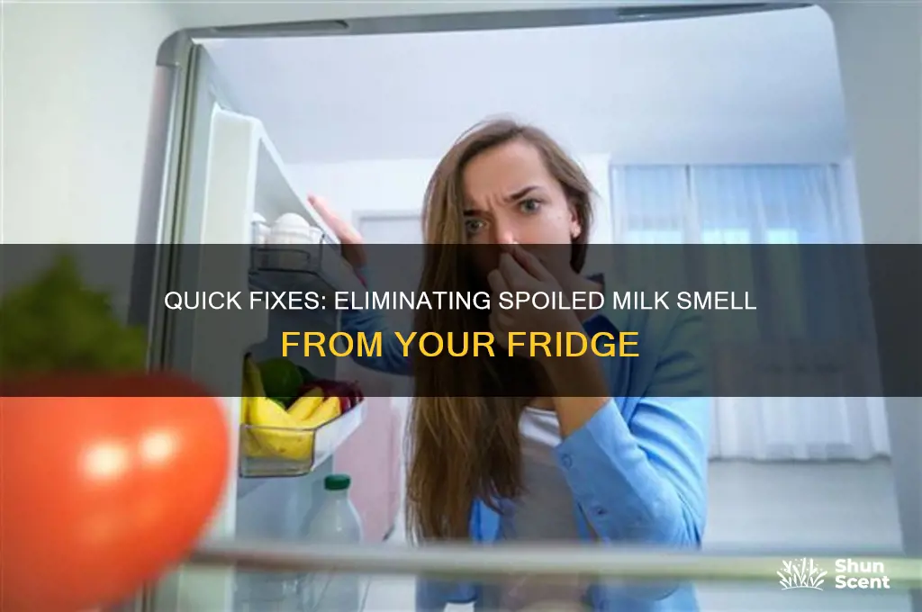 how to get r8d if the scent of spoiled milk