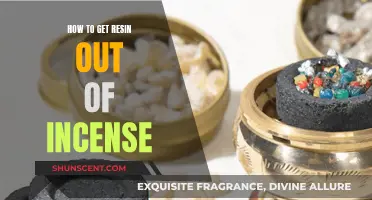 Removing Resin from Incense: Effective Methods to Try