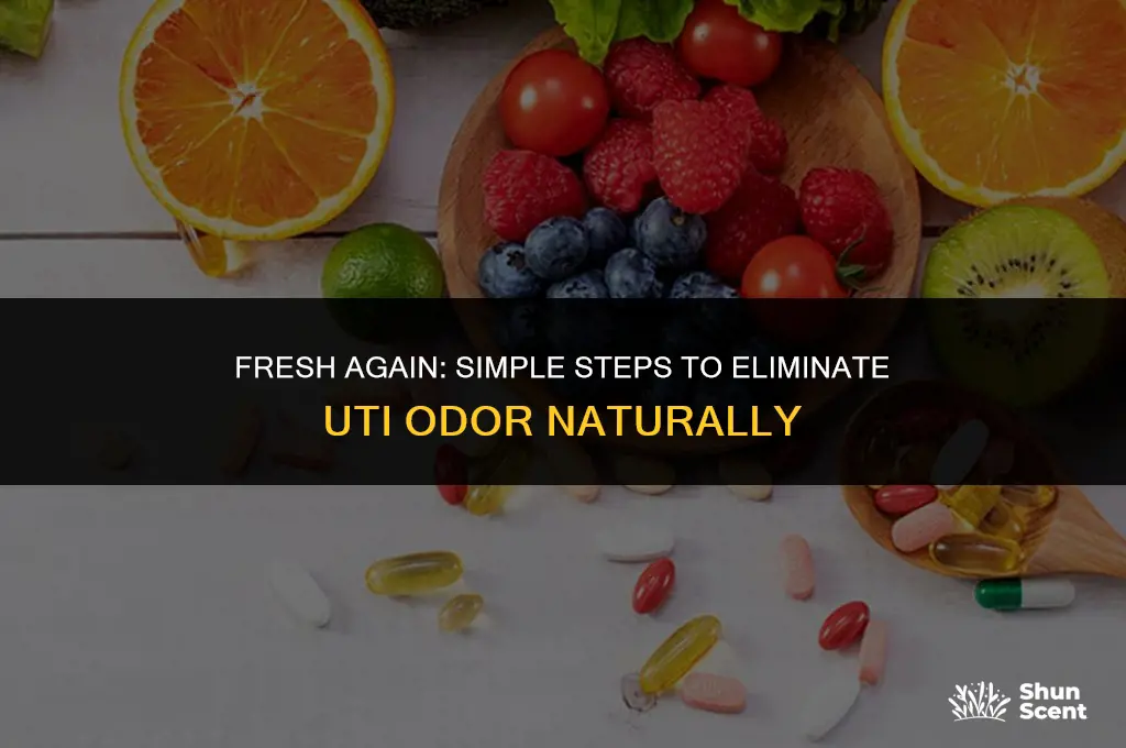 how to get rid of a uti odor