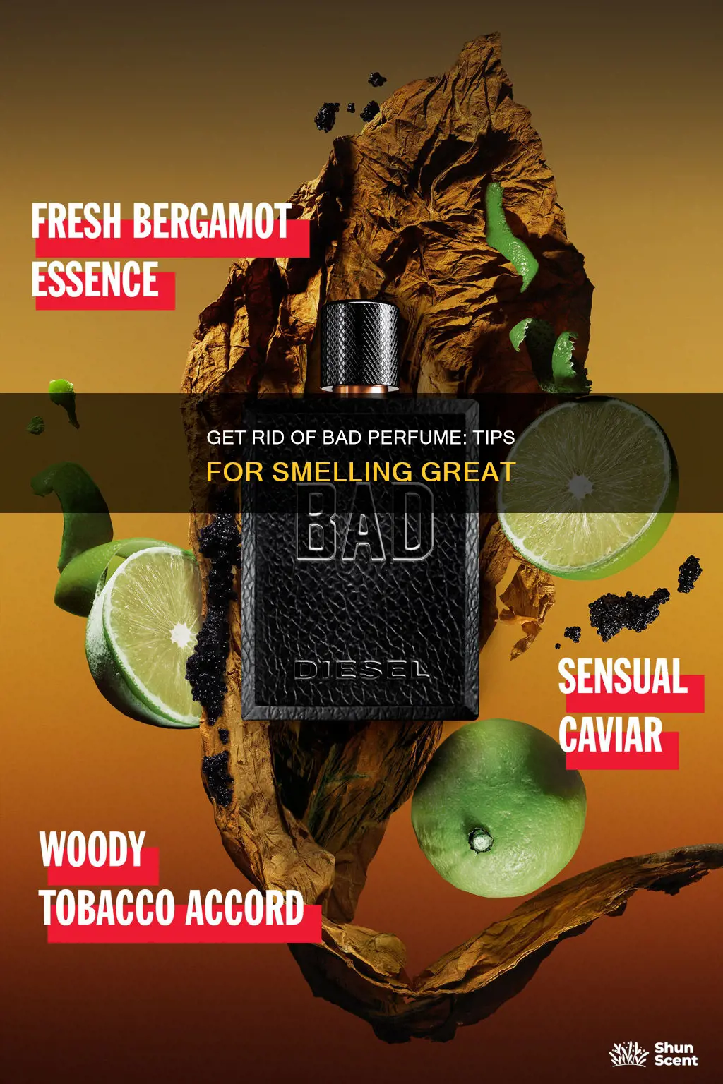how to get rid of bad perfume