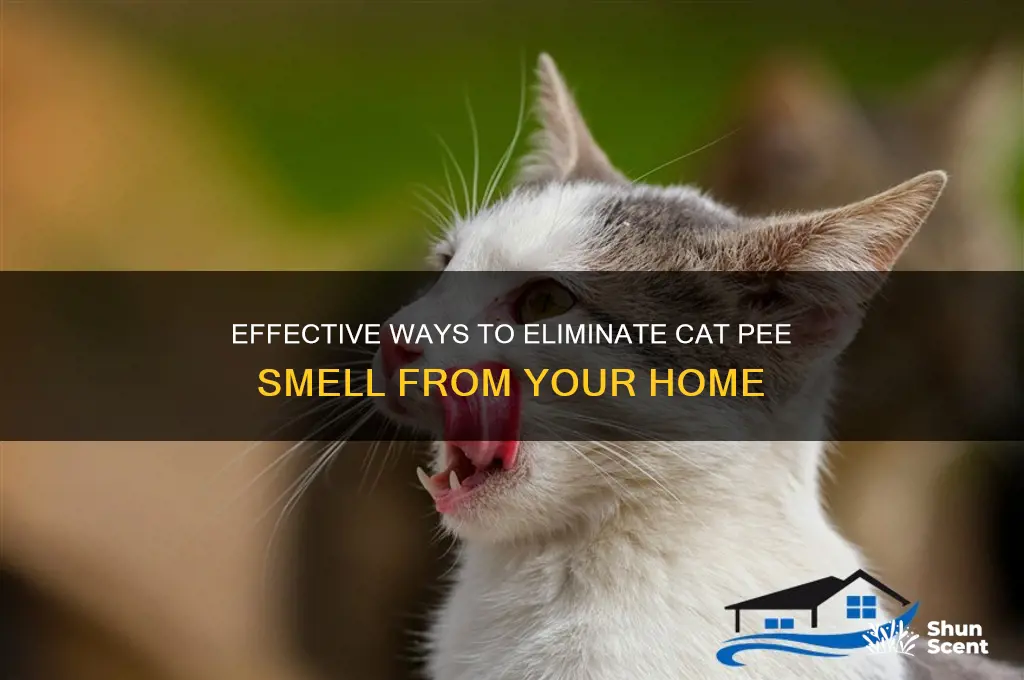 how to get rid of cat pee scent