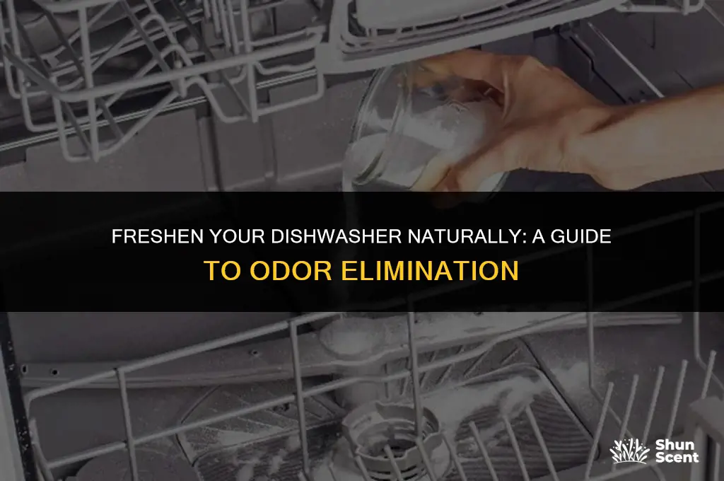 how to get rid of dishwsher odor natural