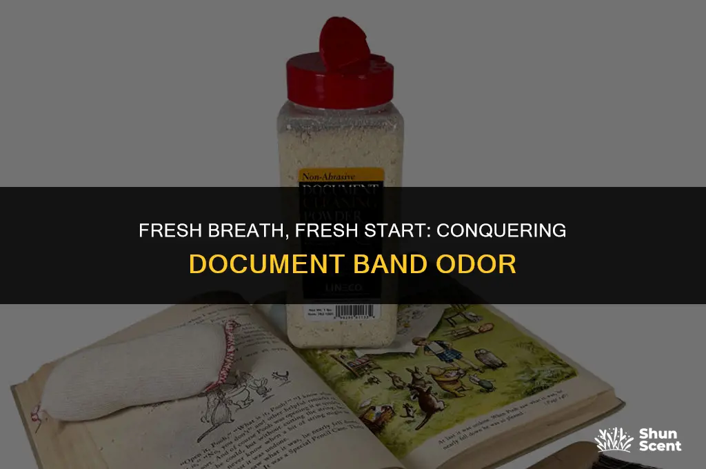 how to get rid of doc band odor