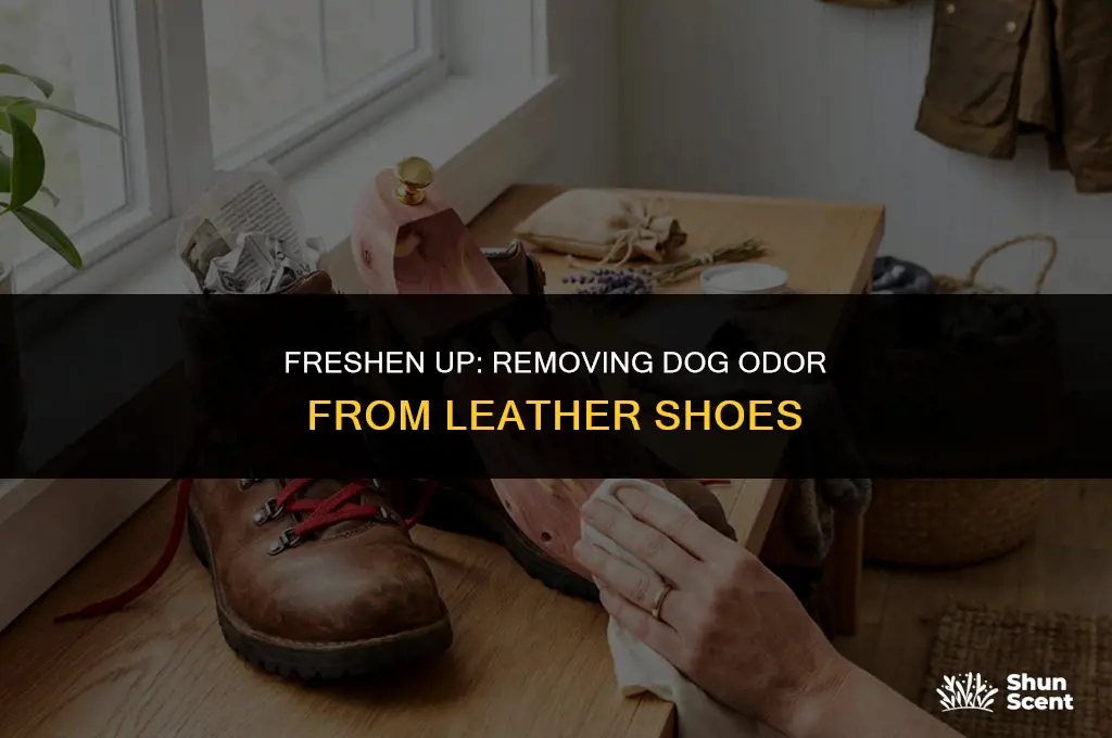 how to get rid of dog odor in leather shoes