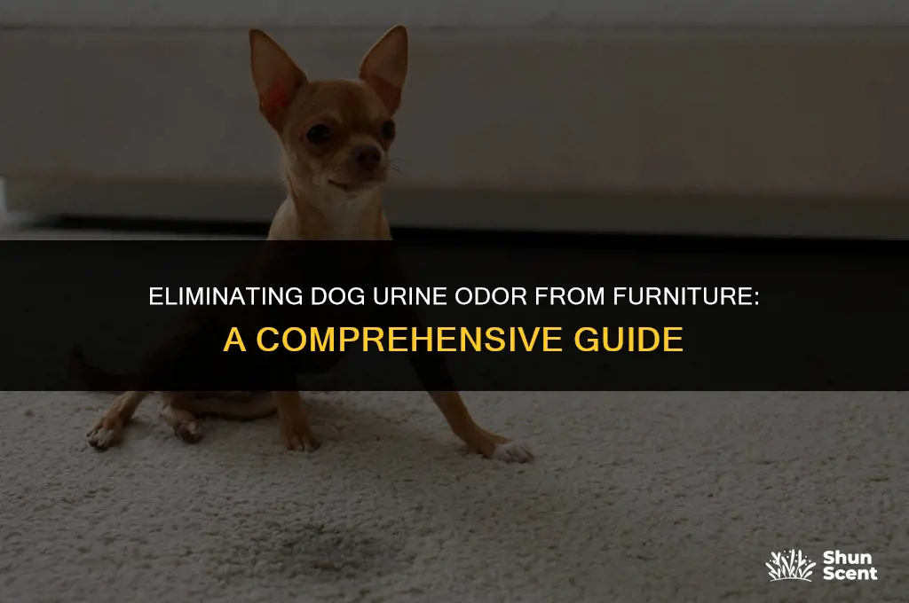how to get rid of dog urine odor in furniture
