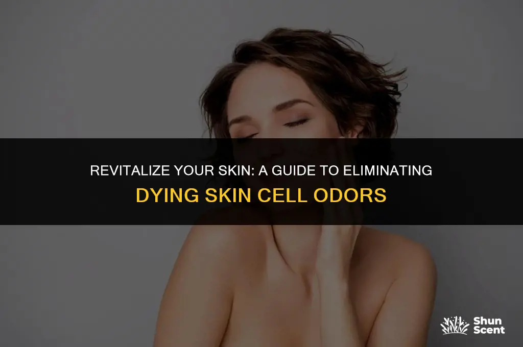 how to get rid of dying skin cell odors