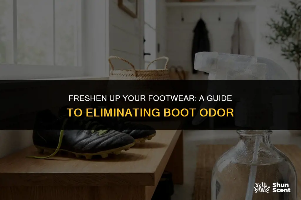 how to get rid of existing boot odor