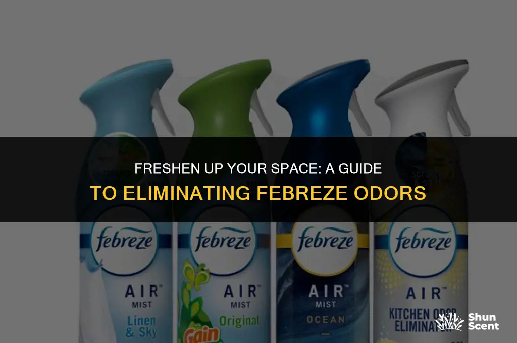 how to get rid of febreze odor
