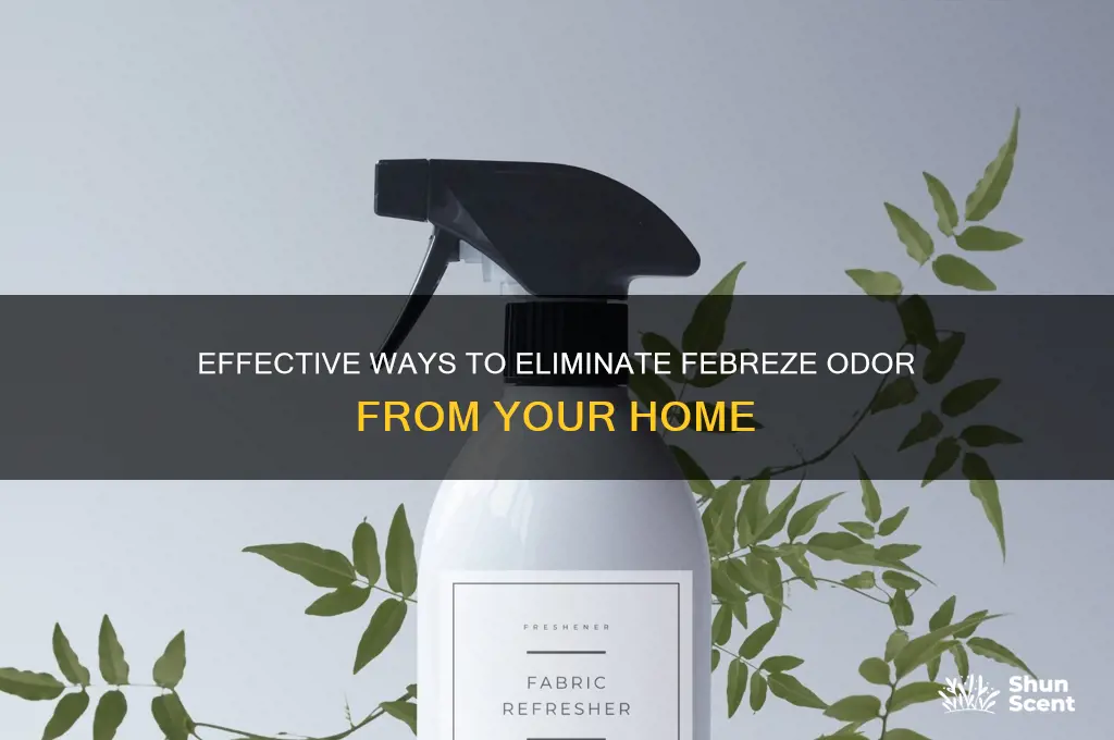 how to get rid of febreze scent