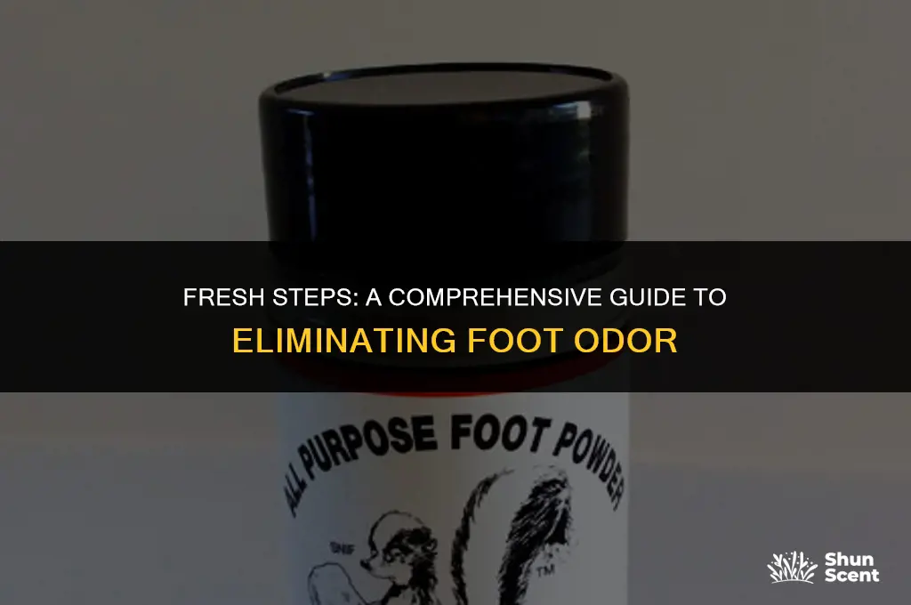 how to get rid of feet foul odor