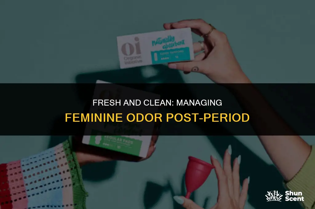 how to get rid of feminine odor after period