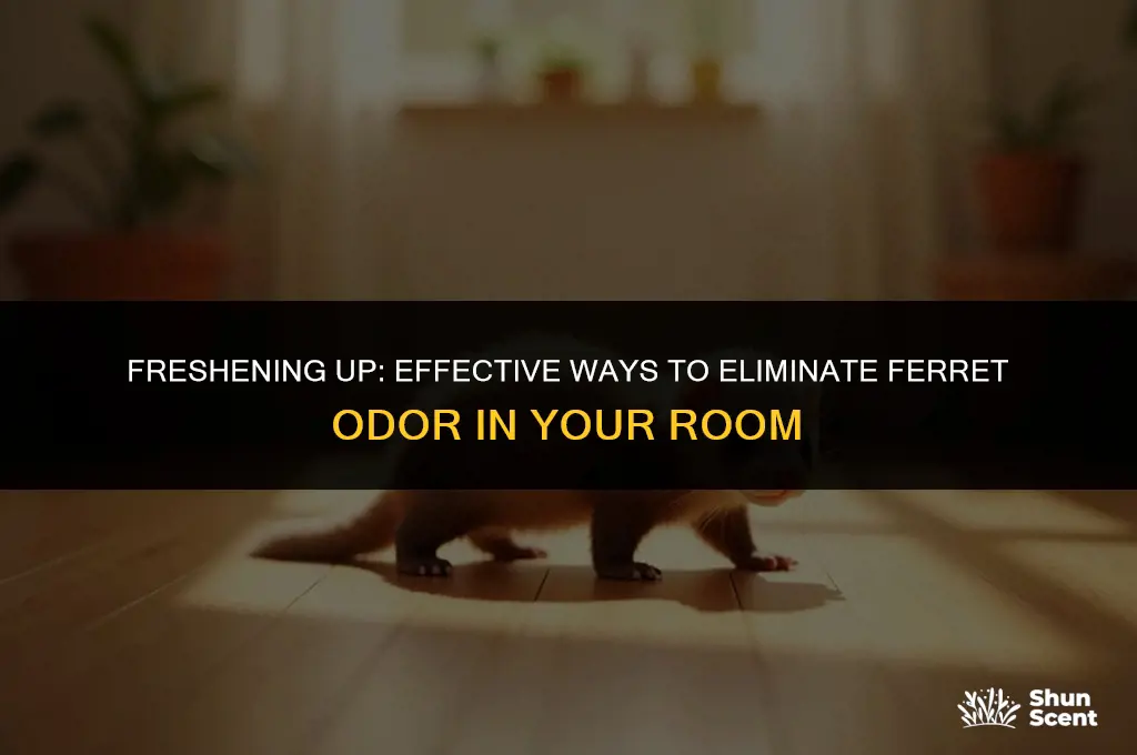 how to get rid of ferret odor in room