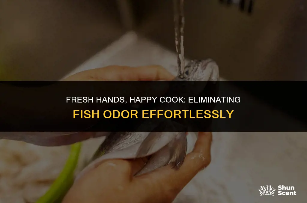 how to get rid of fish odor from hands