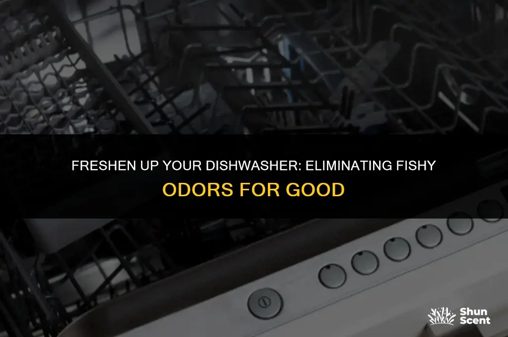 how to get rid of fishy odor in dishwasher